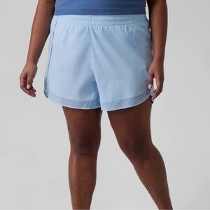 Athleta Mesh Run Racer Short